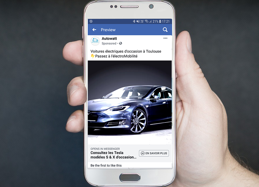chatbot pour les voitures électriques d'occasion